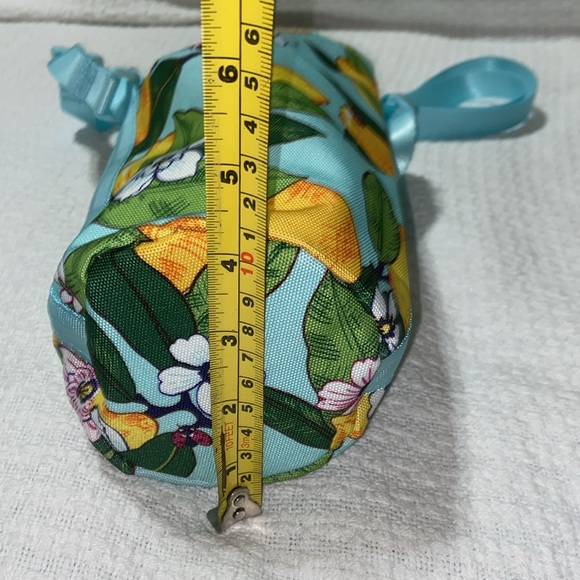 Retired nwot Vera Bradley Lighten Up Lemon Grove Water Bottle Crossbody Bag - Picture 7 of 7